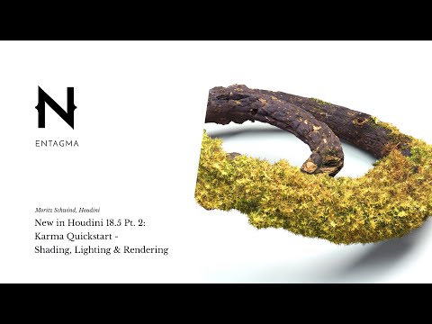 New in Houdini 18.5 Pt. 2: Karma Quickstart - Shading, Lighting & Rendering