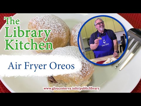 Library Kitchen: Air Fryer Oreos