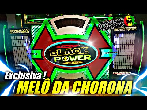 Exclusiva Melô da Chorona pedra BLACK POWER