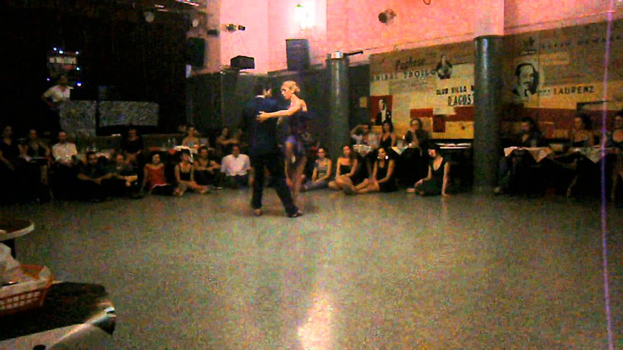 Maria Eugenia Parrilla y Yanick Wyler en El Motivo Tango, 17/02/14