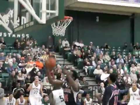 Cal Poly-Cal State Fullerton Men's Basketball Highlights Jan. 7, 2012
