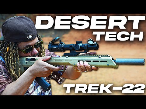 Desert Tech Trek-22 Review - A .22LR Bullpup ? Desert Tech Went Crazy With This One