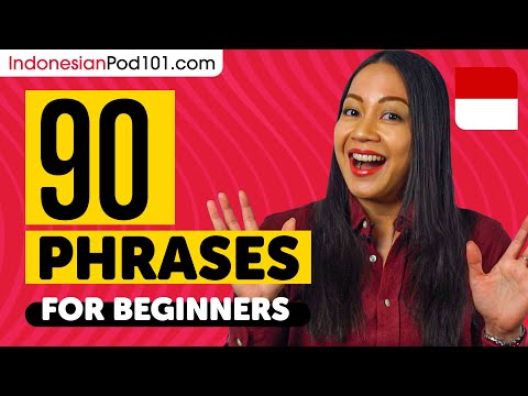 90 Phrases Every Indonesian Beginner Must-Know