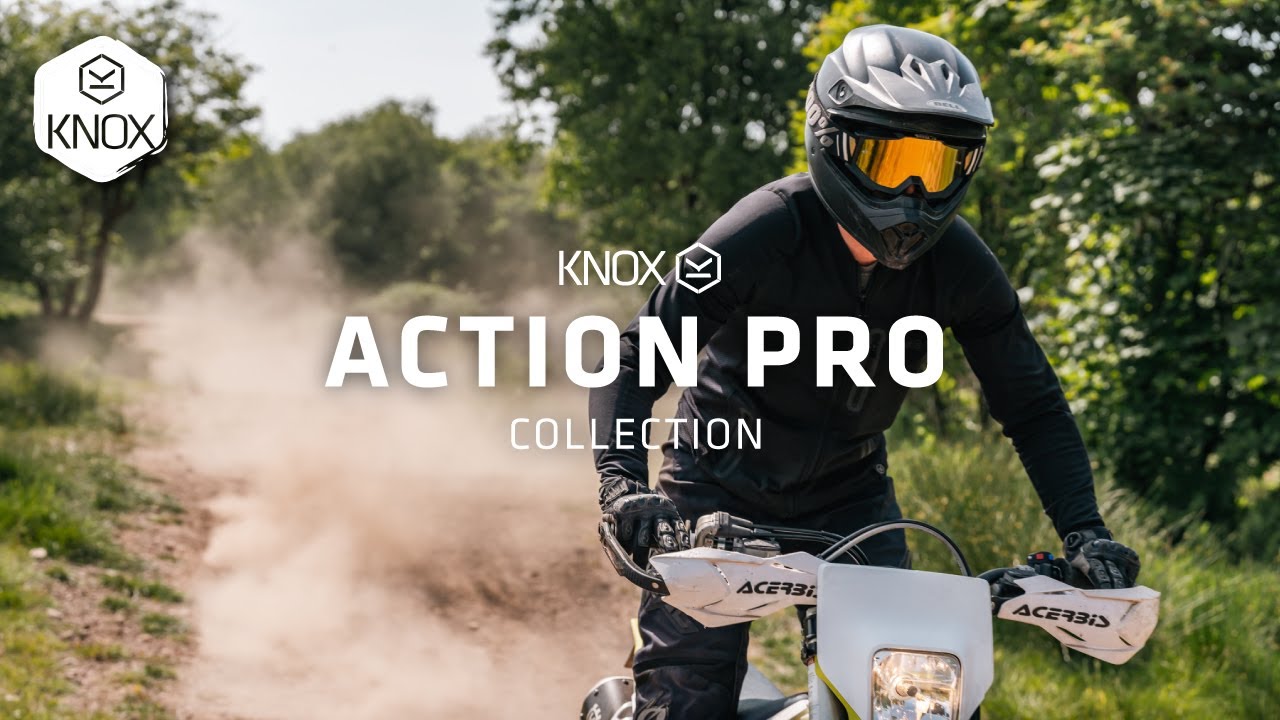 Knox Action Pro Textile Gloves - Black Video