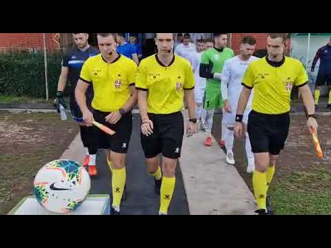 Izlazak na teren fudbalera Radnički - Timok, 15.10.2022, Pirot