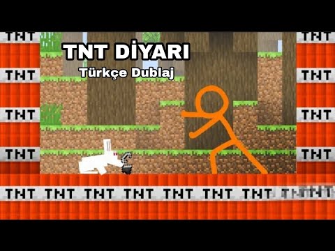TNT DİYARI -AVM KISA BÖLÜM 12 (Minecraft Vs Animation Türkçe Dublaj )Alan Becker Animation Minecraft