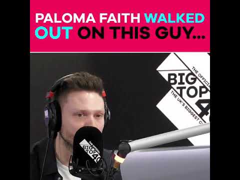 Paloma Faith at BIG TOP 40 interview (Promo Mistakes)