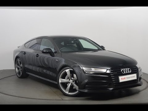 FL65FTD AUDI A7 SPORTBACK TDI QUATTRO S LINE BLACK ED BLACK 2015, Nottingham Audi