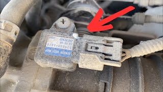 Manifold Absolute Pressure (MAP) Sensor Honda Odyssey 3.5L 1999-2004 Location and Replacement
