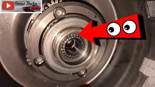 how to remove or change TH350 transmission output shaft replace