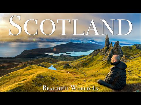 Scotland 4K Nature Relaxation Film - Meditation Relaxing Music - Amazing Nature