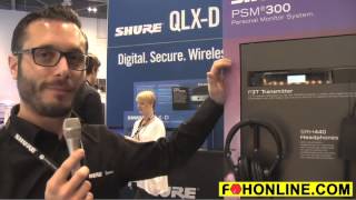 Video thumbnail for Shure PSM 300 Personal Monitor by fohtv