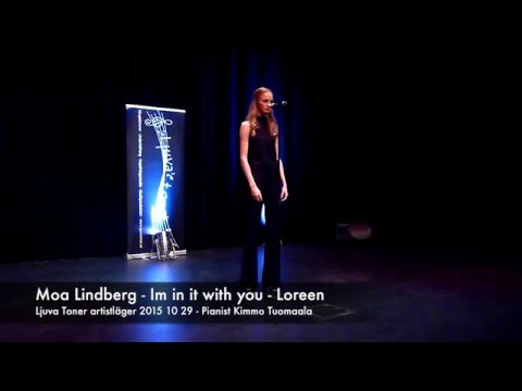 Moa Lindberg -  I´m in it with you - Artistläger Ljuva Toner - 29 oktober 2015