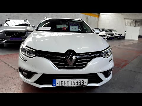 181D15863 - 2018 Renault Megane 357 PER MONTH SPORT TOURER DYNAMIQUE 19,895