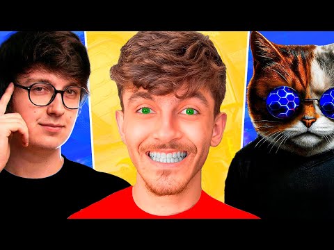 MONTEI MEU NOVO TIME DE ROCKET LEAGUE: JATOZORD E CIBER! OLHA ESSE TRIO 😱🚀⚽