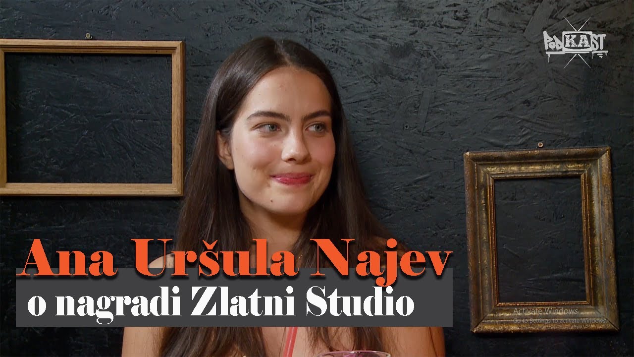 Ana Uršula Najev o nagradi Zlatni Studio