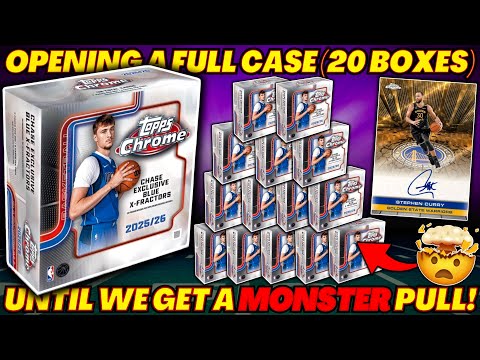 *ÖFFNE EINEN KISTET MIT TOPPS CHROME BASKETBALL MEGA BOXEN IM WERT VON ÜBER 2.000 $ AUS DEM JAHR ...
