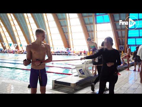 Плавание How do swimmers warm up — ft. Matt Sates