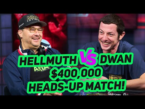 Phil Hellmuth vs Tom Dwan $400,000 Heads-Up Match Highlights