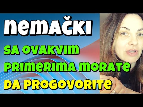 NEMAČKI - 200 REČENICA SA TAKVIM PRIMERIMA, DA ĆETE MORATI DA PROGOVORITE