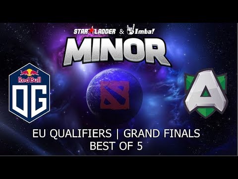 Live: OG (TI8) vs Alliance (TI3) B05 | Grand Finals EU Qualifiers | Starladder Imbatv Minor