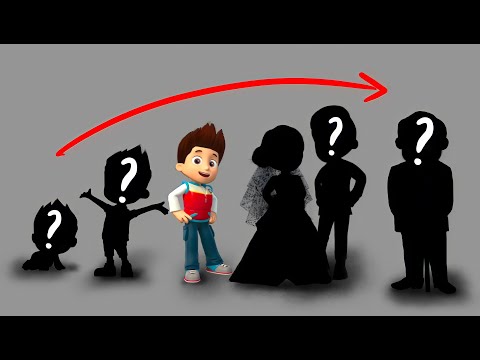 Ryder Pawpatrol Growing Up - Pawpatrol Transformation Cartoon Art