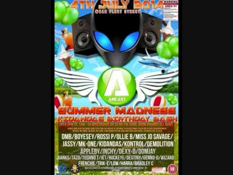 DJ Dom Jay // Area 51 Summer Madness Promo // 23 - 06 - 14