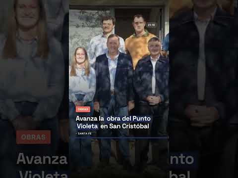 Avanza la obra del Punto Violeta en San Cristóbal