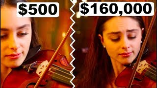 Can you hear the difference between a cheap and expensive violin bow?