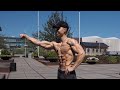 11 days out from Men's physique competition / Training & posing