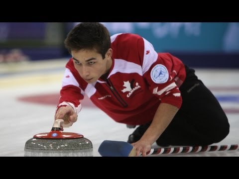 CURLING: World Junior Chps 2013 - Men Semi CAN-RUS