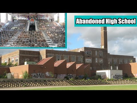 Exploring the Abandoned Horace Mann High School Gary Indiana