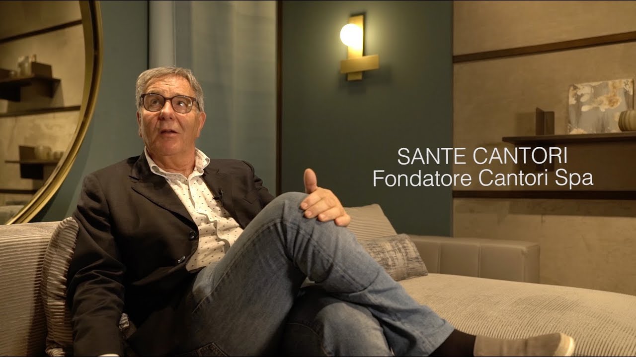 27/04/2018 Intervista di Vogue Italia al fondatore Sante Cantori durante il Salone del Mobile di Milano 2018 - Cantori