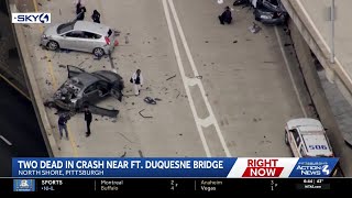 2 killed in multi-vehicle crash near Ft. Duquesne Bridge now identified