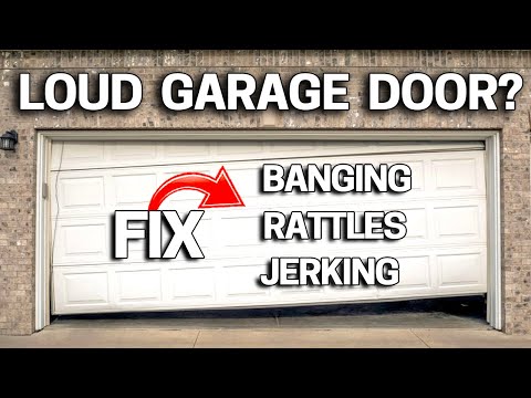 #1 Fix for LOUD GARAGE DOORS - EASY