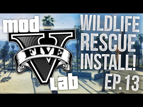 GTA V PC: Mod Lab - Wildlife Rescue Installation! - Episode 13! (HD)