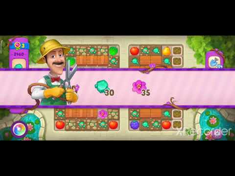 Gardenscapes Level 2460 Walkthrough "No Boosters Used"