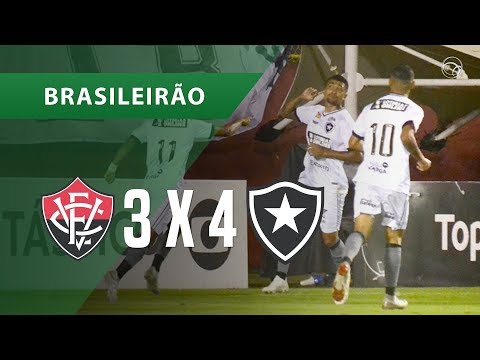 VITÓRIA 3 X 4 BOTAFOGO - GOLS - 23/09 - BRASILEIRÃO 2018