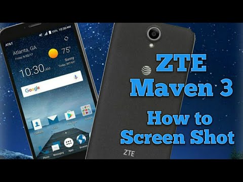 ZTE Maven 3 How to Take a ScreenShot