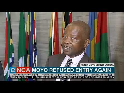 Peter Moyo refused entry