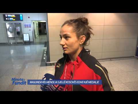 Majlinda Kelmendin se pret askush në aeroport - 10.02.2016 - Klan Kosova