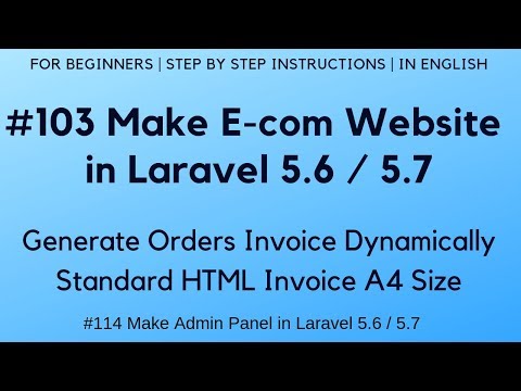 7 Make Admin Panel in Laravel 5 6 | Display Error Message on Login Failure | Logout Process