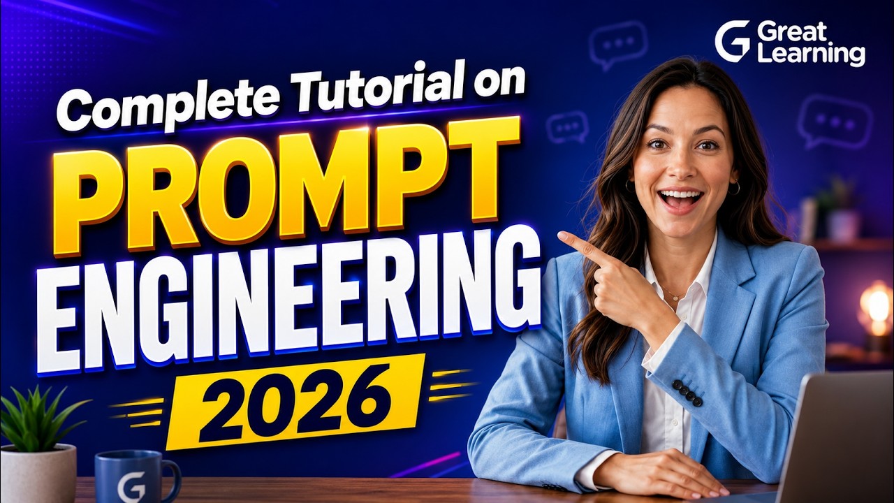 Prompt Engineering Full Course 2026 | Prompt Engineering Tutorial For Beginners