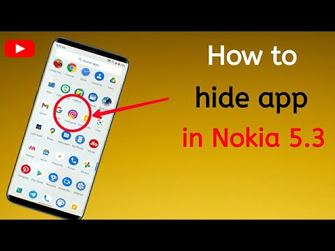 How to hide apps in Nokia 5.3 |