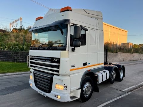 YX63 APO - DAF XF105 460 6x2 Midlift Tractor Unit | Law Truck Centre UK