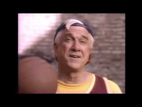 Leslie Nielsen's Pick-Up Basketball Car Rental Commercial