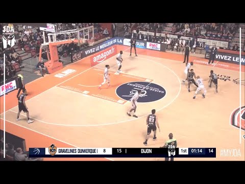 Richard Solomon Points in Gravelines Dunkerque vs. Dijon