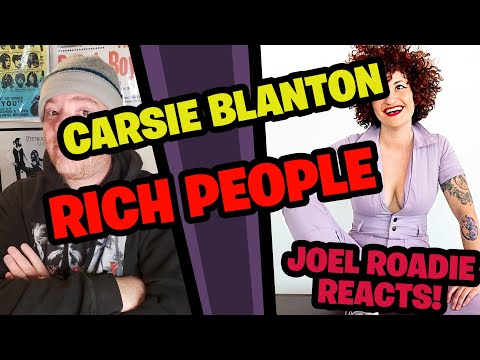 Carsie Blanton Rich People - Roadie Reacts