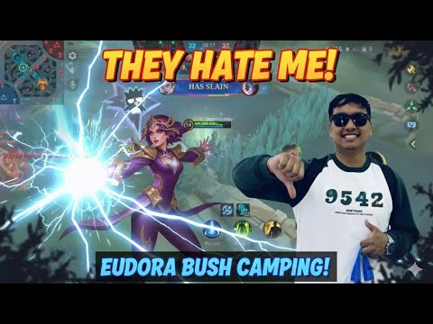 ONE SHOT, ONE KILL! 🔥 Eudora Bush Camping Strategy is TOXIC! | MLBB Ranked Gameplay