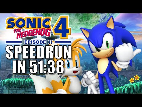 10th anniversary of Sonic 4 Episode 2! - Beat the game speedrun in 51:38